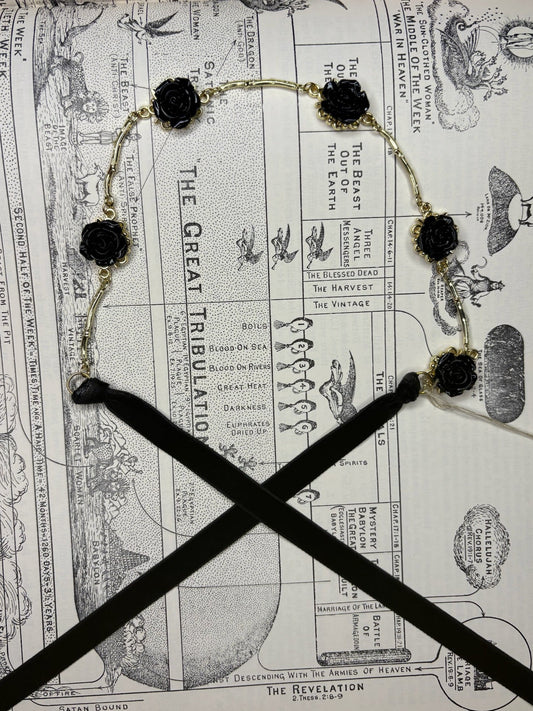 Tea Rose Choker