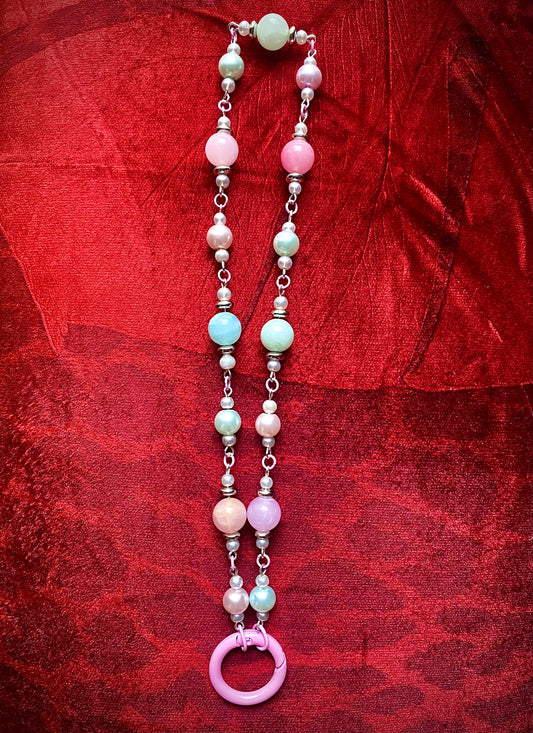 Pastel Rainbow Choker